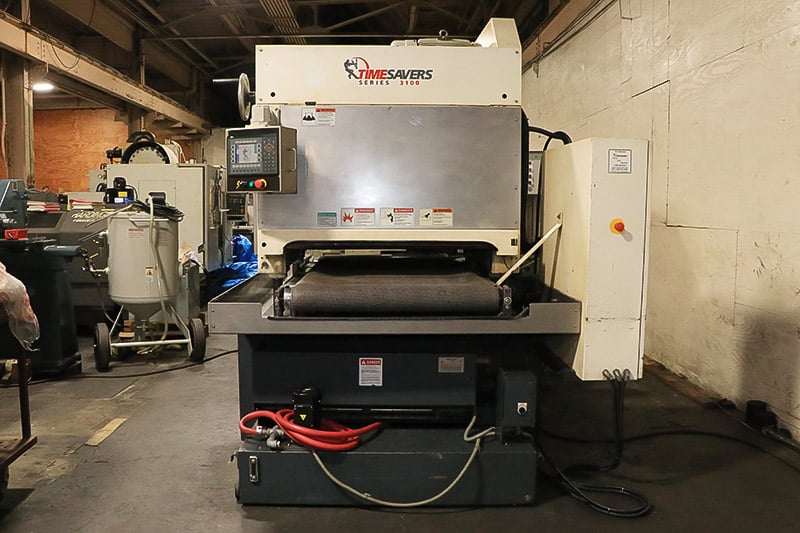 2007 Timesaver 31211304 Abrasive Finishing Machine (4781)